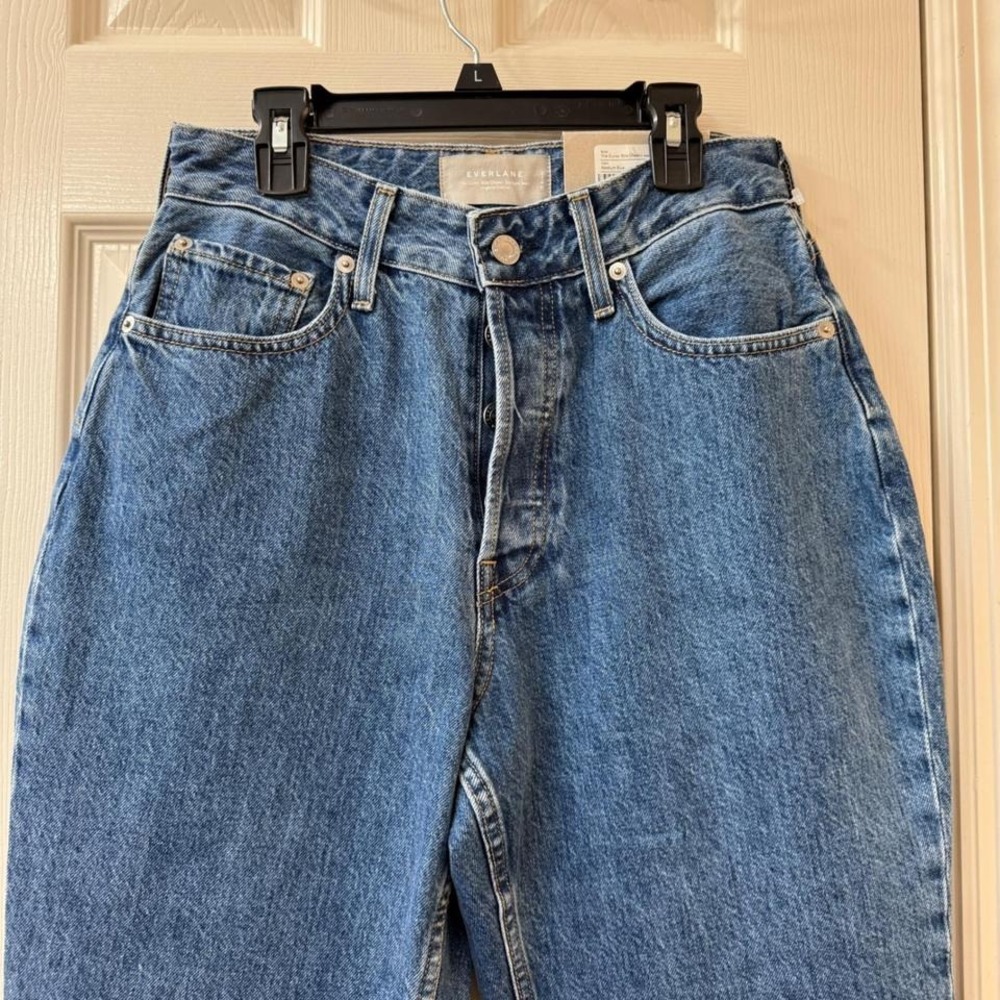 Everlane The Curvy 90s Cheeky Straight Leg Ankle Jeans Women's Size 28 - Picture 3 of 8